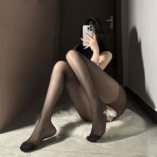 Pen Crotch Stockings High Quality Stretch Fabric Perfect Fit Sexy Lingerie Women's Fashion