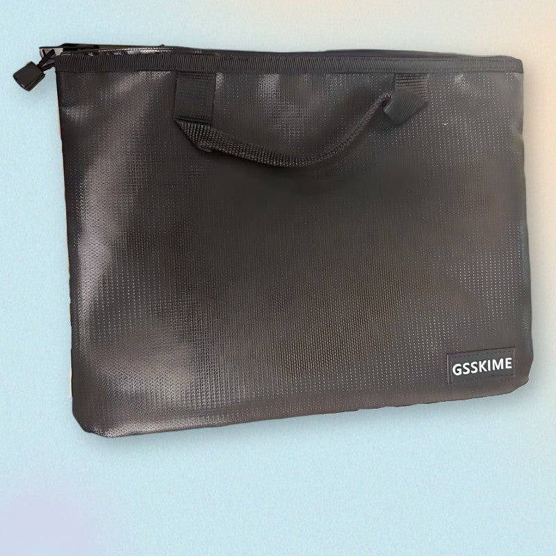 Fireproof Bag, Made Of Flame-retardant Material, Heat-resistant And Fireproof, With Strong Sealing, Can Quickly Store Valuables, Essential For Home And Office Emergency.