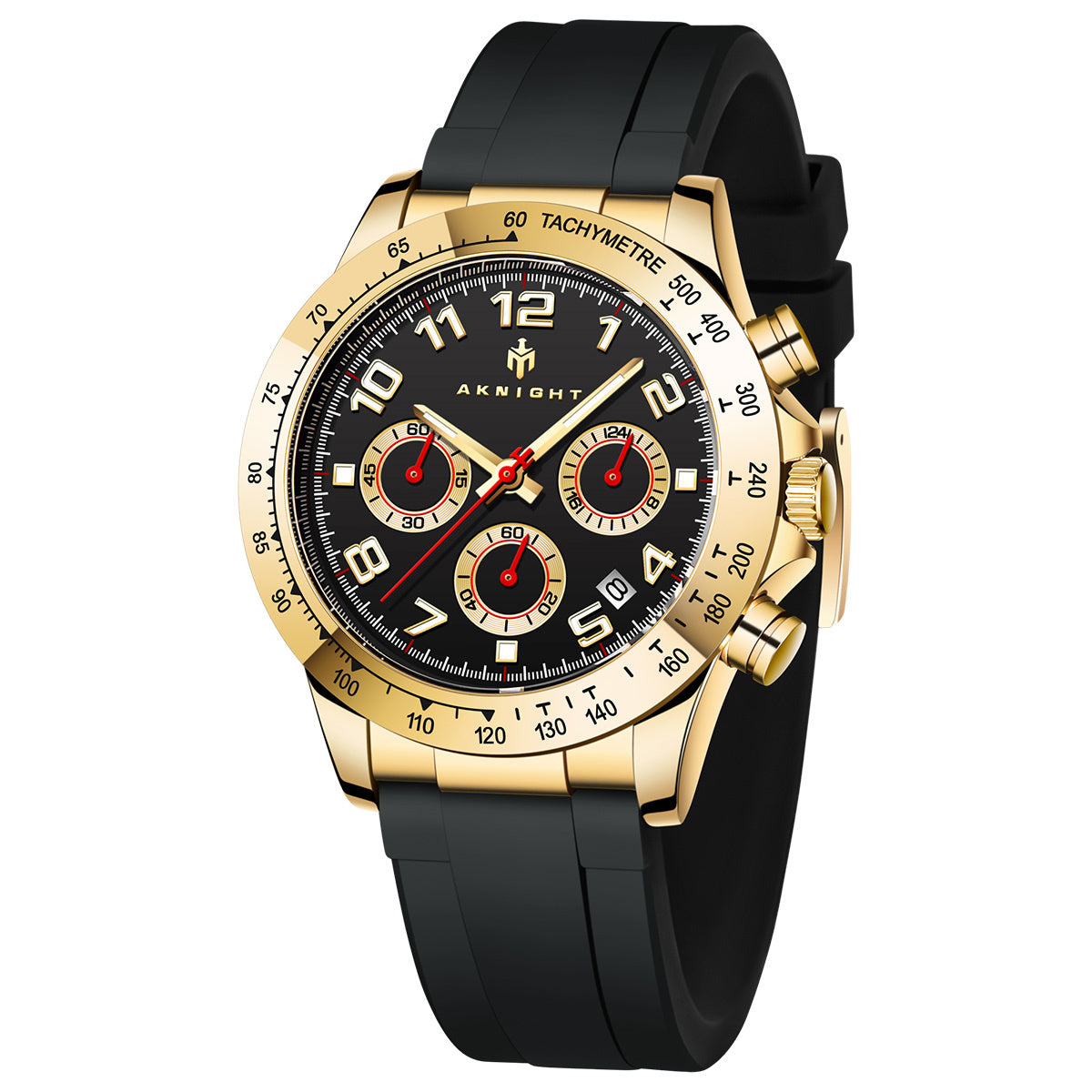 Men Watch Chronograph Quartz Dress Watch For Men Classic Business Fashion Waterproof Wristwatches With Date Elegant Gift