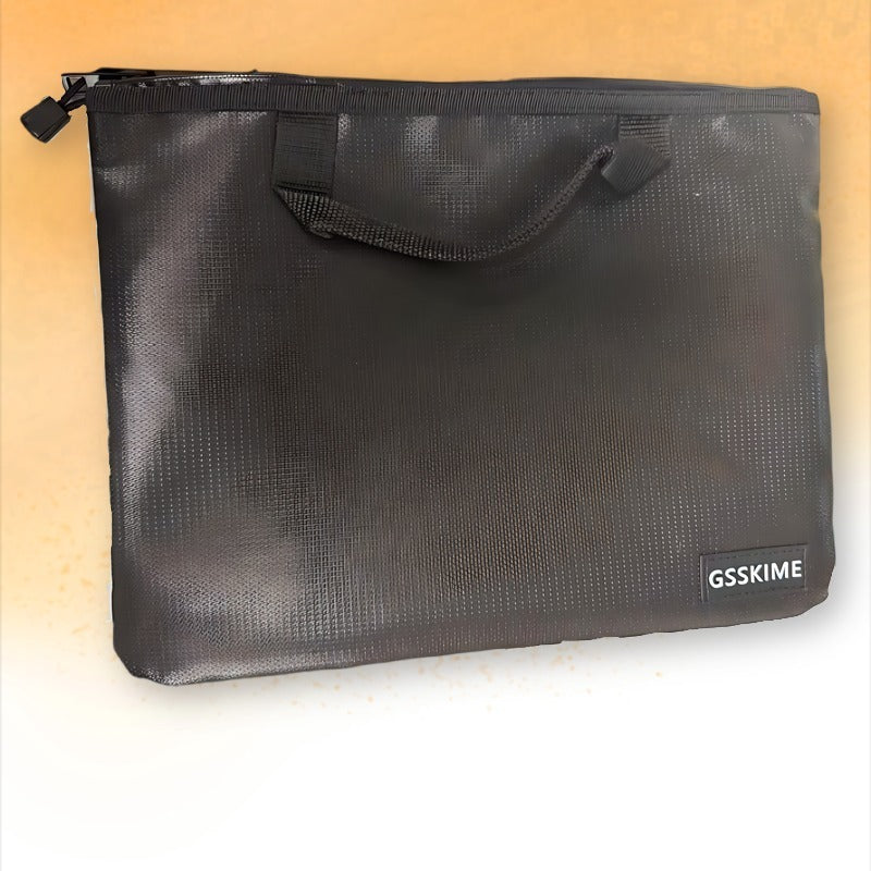 Fireproof Bag, Made Of Flame-retardant Material, Heat-resistant And Fireproof, With Strong Sealing, Can Quickly Store Valuables, Essential For Home And Office Emergency.