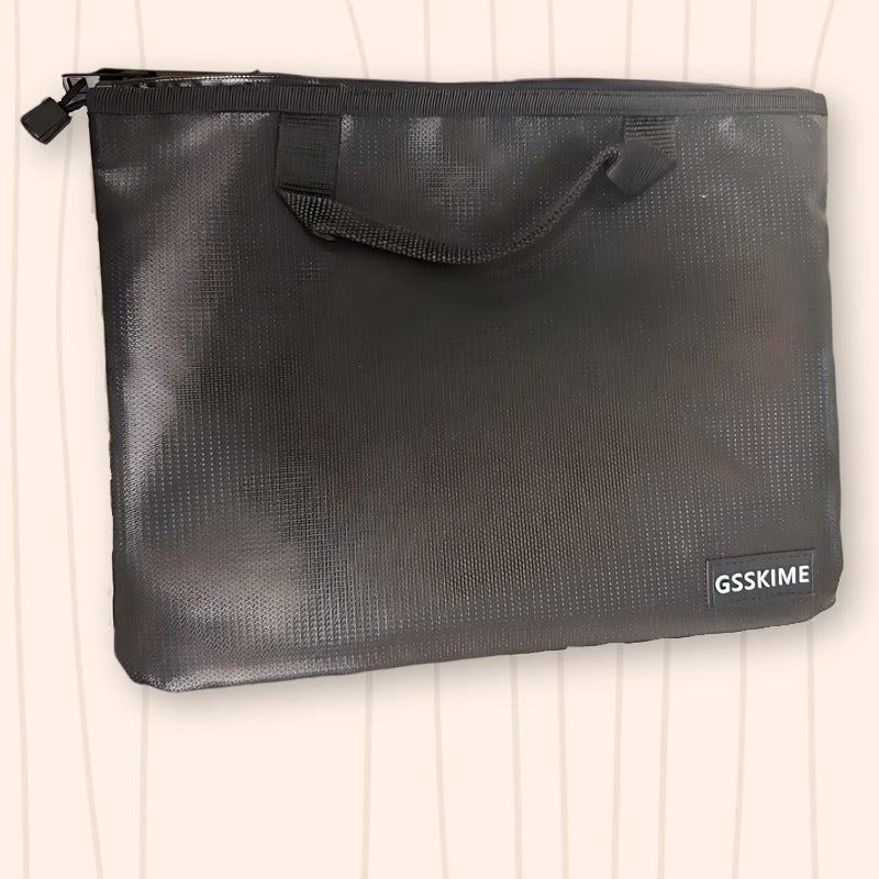 Fireproof Bag, Made Of Flame-retardant Material, Heat-resistant And Fireproof, With Strong Sealing, Can Quickly Store Valuables, Essential For Home And Office Emergency.