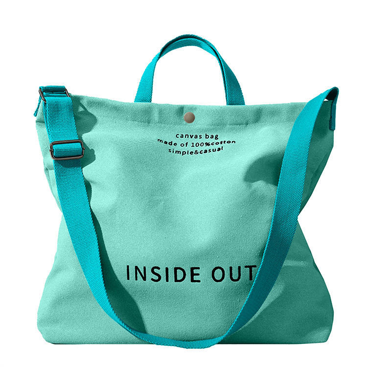 Large Capacity Shopping Bags Woman Black Canvas Tote Bag High-End Versatile Shoulder Bag