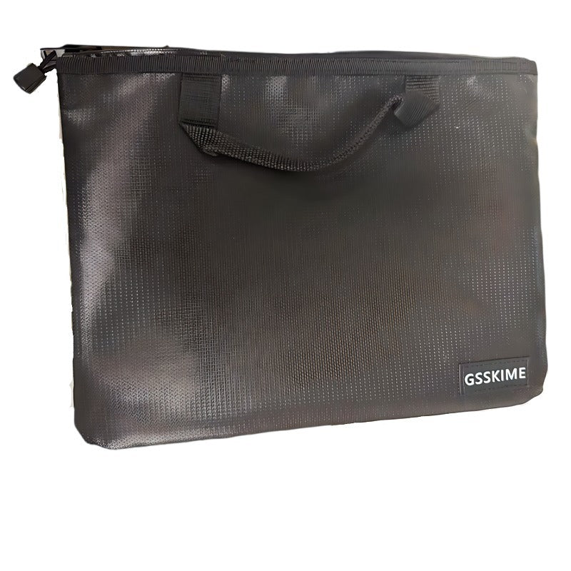 Fireproof Bag, Made Of Flame-retardant Material, Heat-resistant And Fireproof, With Strong Sealing, Can Quickly Store Valuables, Essential For Home And Office Emergency.