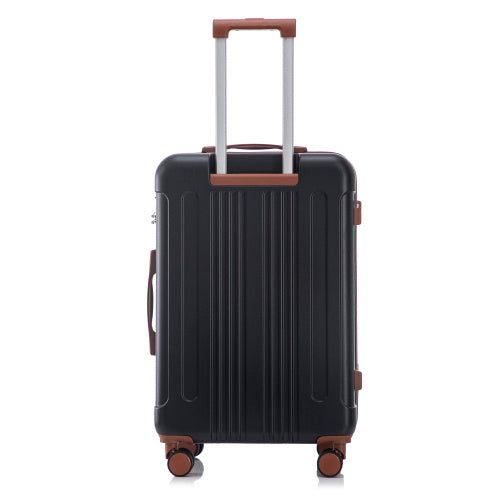 20 24 28 3 Pcs Set In ABS Spinner Wheel Luggage, Carry On Suitcase, Matching Color, TSA Combination Lock
