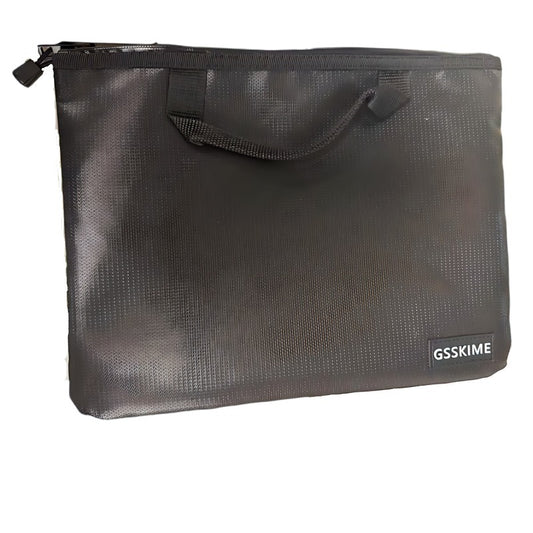 Fireproof Bag, Made Of Flame-retardant Material, Heat-resistant And Fireproof, With Strong Sealing, Can Quickly Store Valuables, Essential For Home And Office Emergency.